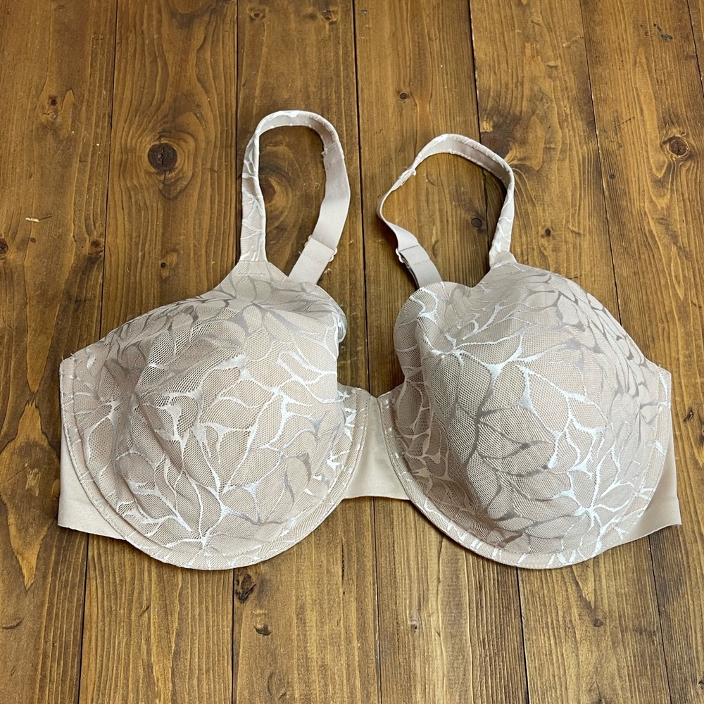 Bali 40DDD nude beige underwire bra 0418TU